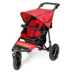 Out 'n' About Nipper V4 Single Plus Accessories - Carnival Red