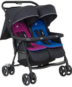 Joie Aire Twin Stroller - Rosy and Sea