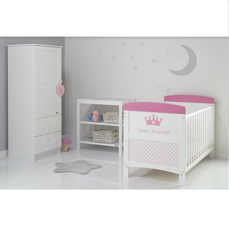 Obaby Grace Inspire 3 Piece Room Set and Changing Mat - Little Princess