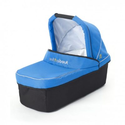 Out N About Nipper Single Carrycot - Lagoon Blue