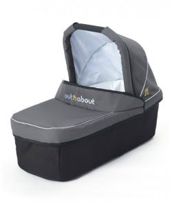 Out N About Nipper Single Carrycot - Steel Grey