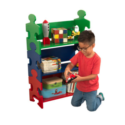 Kidkraft Puzzle Bookshelf - Primary1