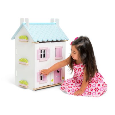 Le Toy Van Blue Bird Cottage (with furniture) 3