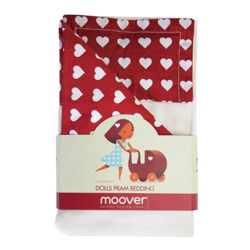 Moover Pram Bedding Set Red