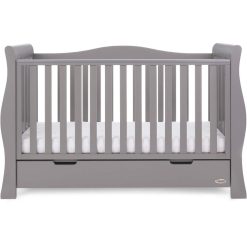 Obaby Stamford Luxe 3 Piece Room Set - Taupe Grey 2