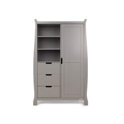 Obaby Stamford Luxe 3 Piece Room Set - Taupe Grey 4