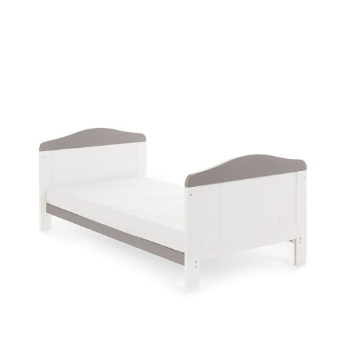 Obaby Whitby 2 Piece Room Set - White with Taupe Grey 6