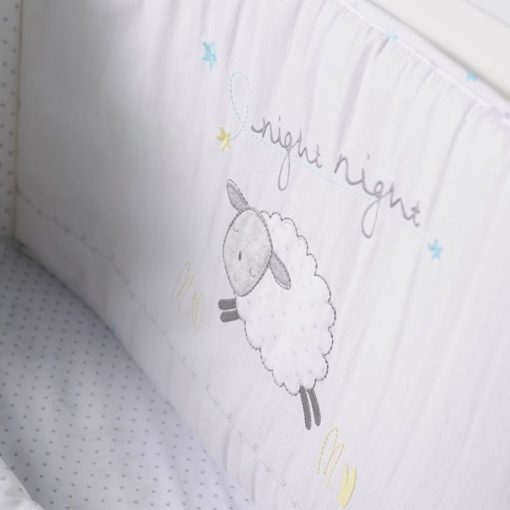 Silver Cloud Counting Sheep 3 Piece Bedding Set