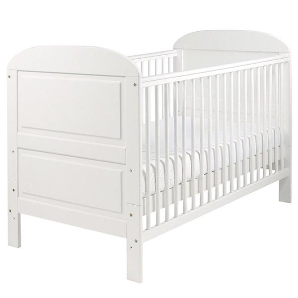 East Coast Angelina Cot Bed - White