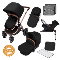 ickle bubba V4 special edition all in one travel system black on bronze