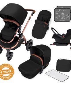 ickle bubba V4 special edition all in one travel system black on bronze