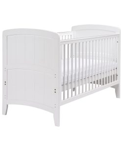 East Coast Venice Cot Bed White