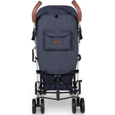 Ickle Bubba Discovery Stroller - Denim Blue on Silver Frame 6