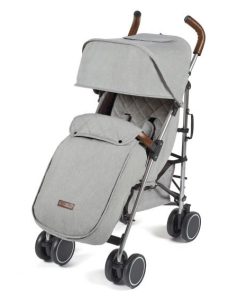 Ickle Bubba Discovery Stroller Grey/Silver Frame