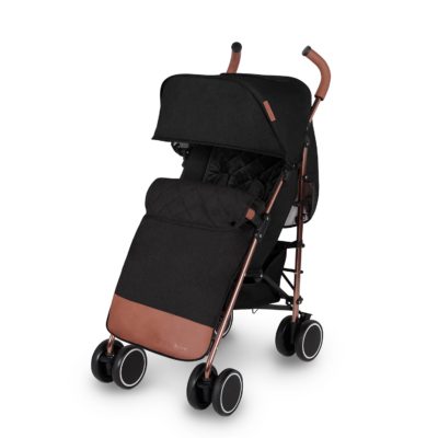 Ickle Bubba Discovery Max Stroller Black/Rose Gold Frame