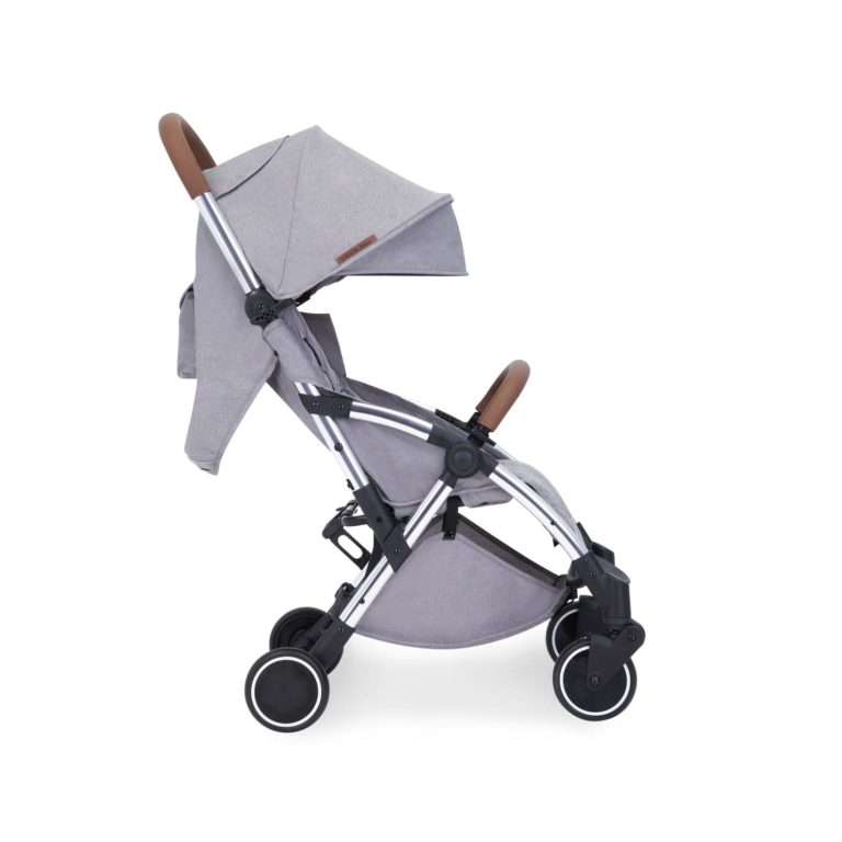 ickle bubba globe max buggy silver on grey side on
