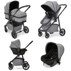 Ickle Bubba Moon 3-in-1 Travel System - Space Grey