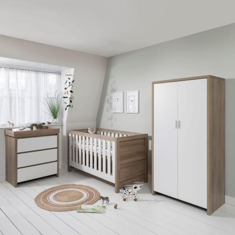 Tutti Bambini Modena 3 Piece Nursery Room Set/Mattress/Accessories
