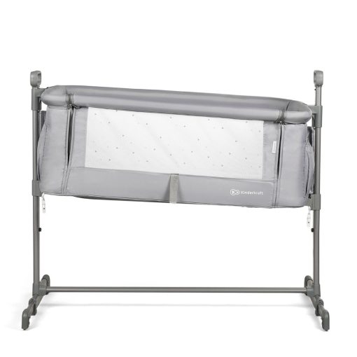 Kinderkraft Neste Bedside Crib (Grey)