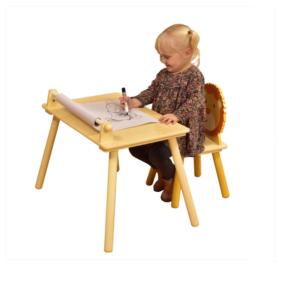 Liberty House Toys Jungle Writing Table Lego Board Chair Smart
