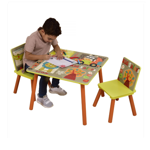 Liberty House Toys - Kid Safari Table and Chair Set