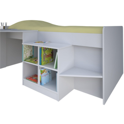 Kidsaw, Pilot Cabin Bed - White1