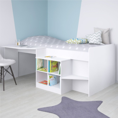 Kidsaw, Pilot Cabin Bed - White4