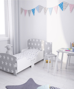 Kidsaw, Star Table & Chairs - Grey