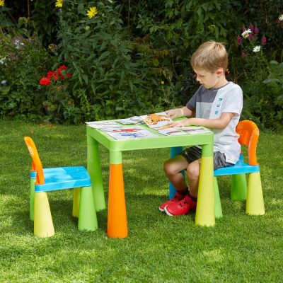 Liberty House Toys Multi-Coloured Table and Chair Set
