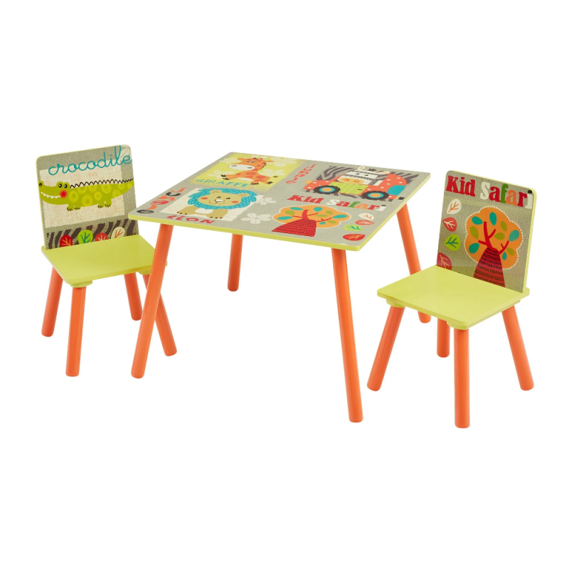 Liberty House Toys Kid Safari Table and Chairs