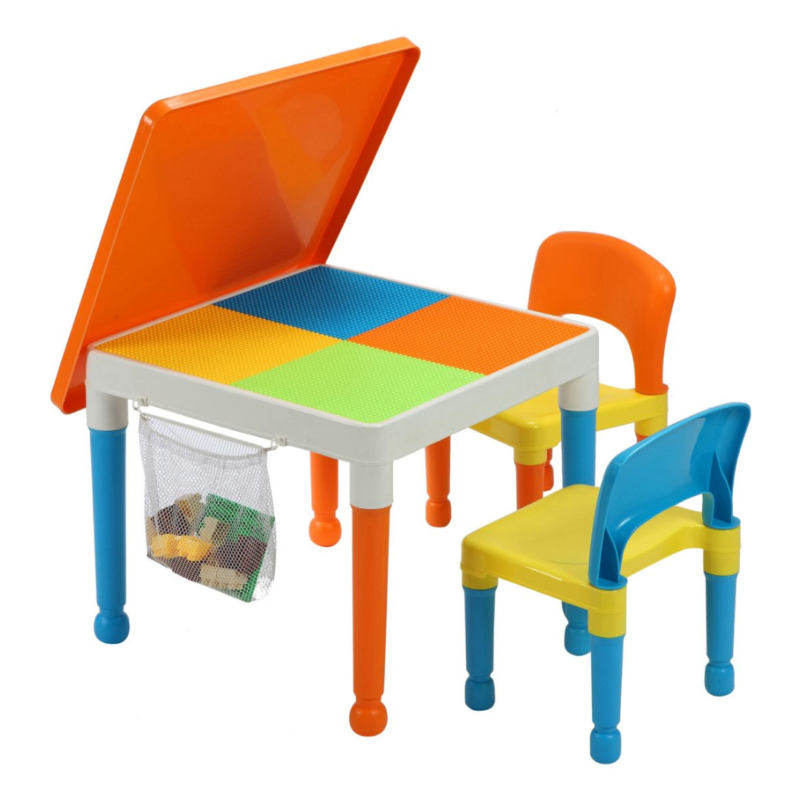 Liberty House Toys Multipurpose Activity Tabletivity Table & 2 Chairs with storage bag