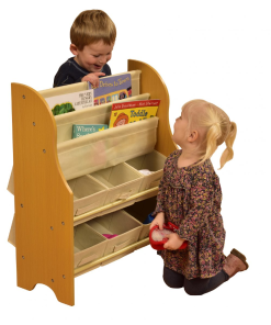 TIKKTOKK Toy Storage Unit with Bins1
