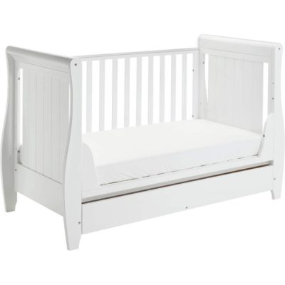 babymore stella cot bed dropside sleigh 2