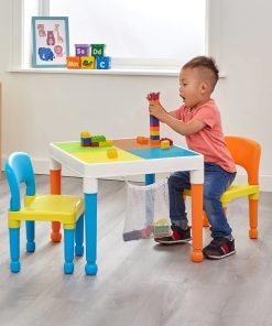 Liberty House Toys Multipurpose 3-in-1 Activity Table and Chairs Set