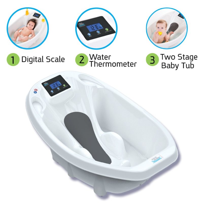 Aquascale 3-in-1 Digital Baby Bath 3
