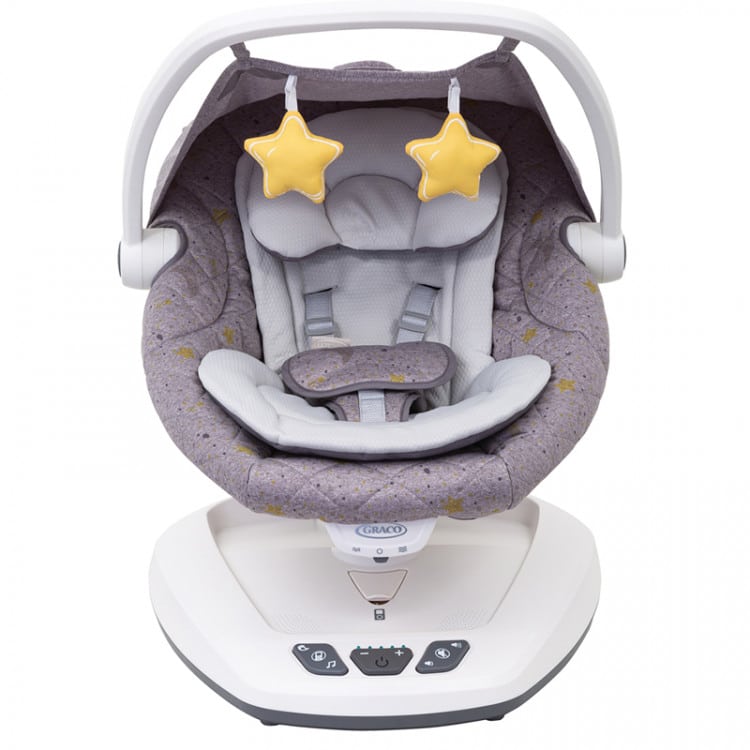 Graco Move With Me Swing with Canopy - Stargazer 2