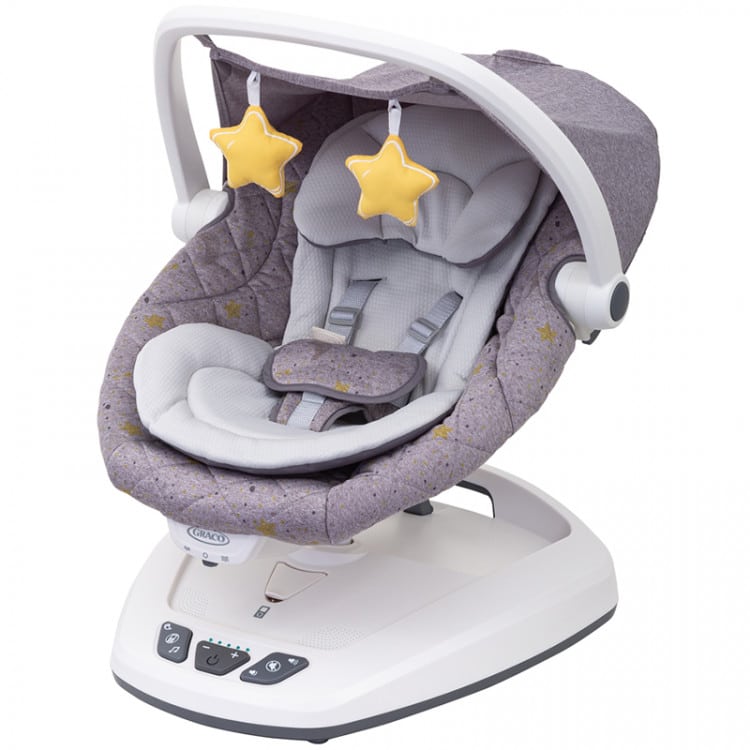 Graco Move With Me Swing with Canopy - Stargazer 3