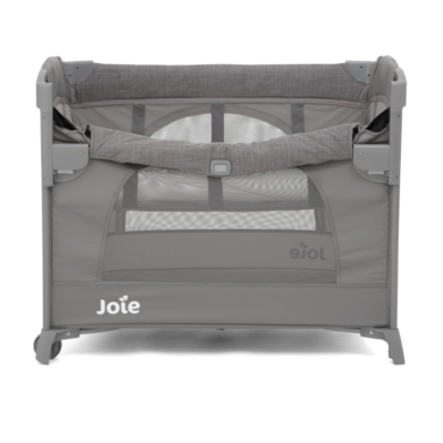 Joie Kubbie Sleep Travel Cot - Foggy Grey