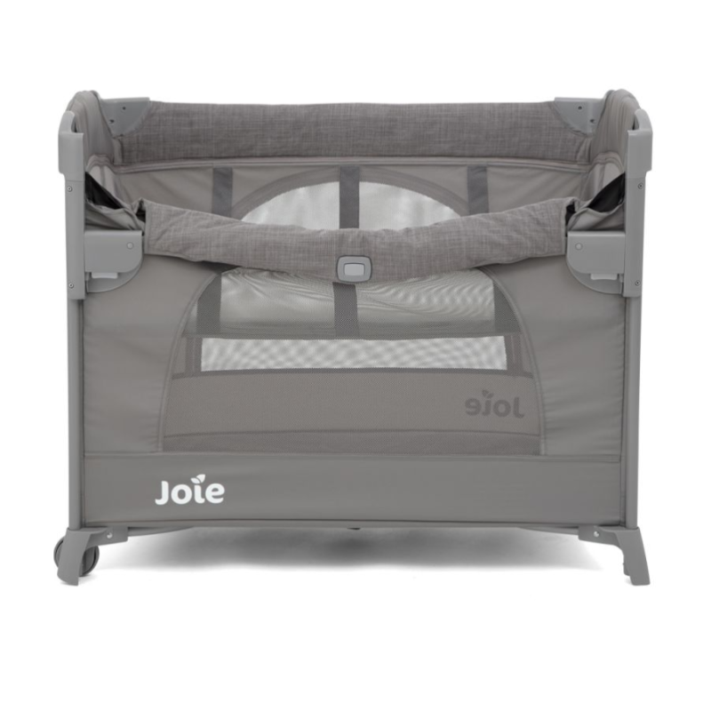 Joie Kubbie Sleep Travel Cot - Foggy Grey