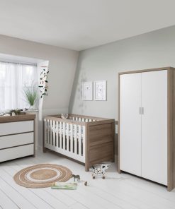 Tutti Bambini Modena Nursery Room Set Builder - White Oak