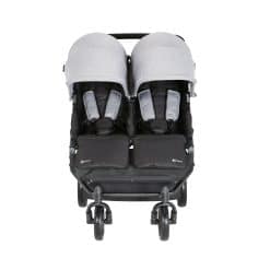 My Child Easy Twin Stroller Pram/Travel System Package - Grey
