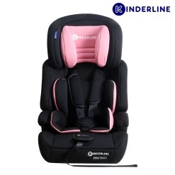 kinderline comfort car seat group 1,2,3, light pink