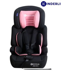 kinderline comfort car seat group 1,2,3, light pink