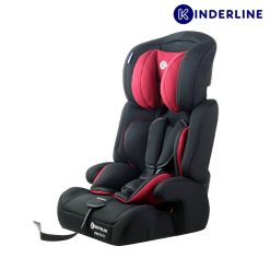 kinderline comfort car seat group 1,2,3, red side on
