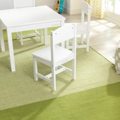 Kidkraft Farmhouse Table & 4 Chairs Set - White1
