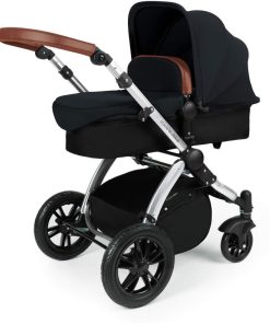 Stomp V3_i-Size_All in One with Isofix_Silver Frame_Black_002