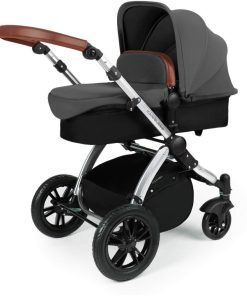 Stomp V3_i-Size_All in One with Isofix_Silver Frame_Graphite Grey
