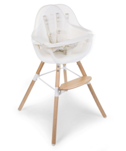 Childhome One.80° 2 in 1 Highchair - White