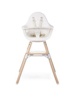 Childhome One.80° 2 in 1 Highchair - White