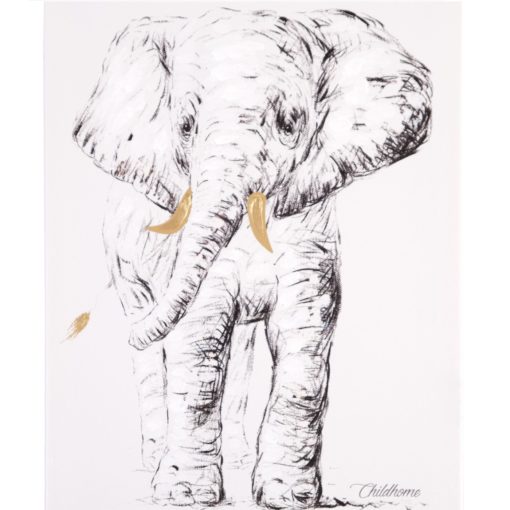 Childhome Oil Painting - Elephant